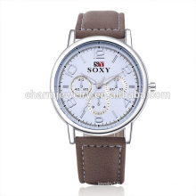 Большинство pPopular Luxury Vogue Quartz Популярные наручные часы из кожи SOXY043